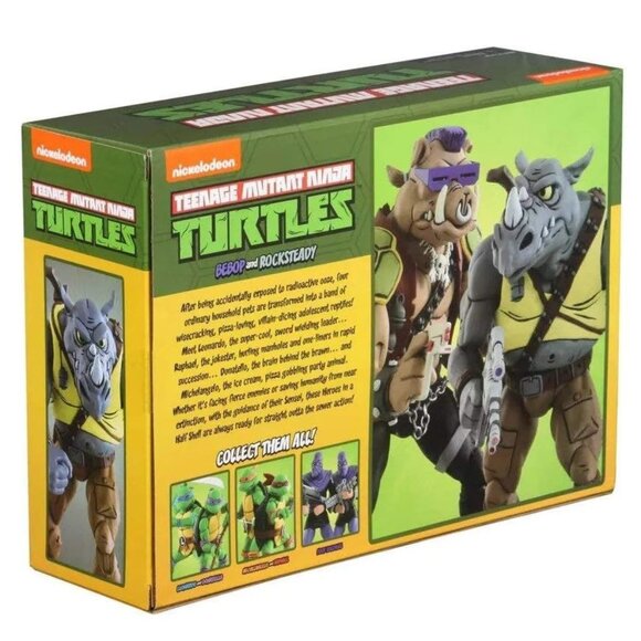 NIB - NECA Nickelodeon Teenage Mutant Ninja Turtle - Bebop and Rocksteady - Picture 2 of 11